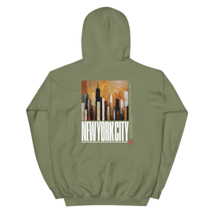 NYC Landscape Painting Unisex Hoodie