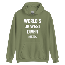 World's Okayest Diver Unisex Hoodie