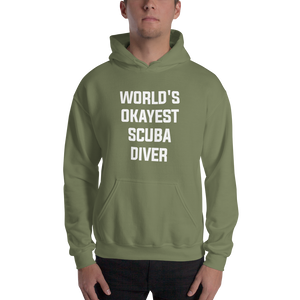 World's Okayest Scuba Diver Unisex Hoodie