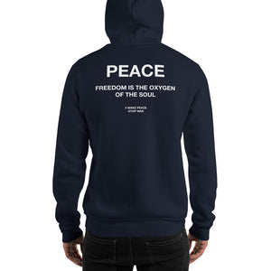 Freedom is the oxygen of the soul Unisex Hoodie