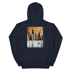 NYC Landscape Painting Unisex Hoodie