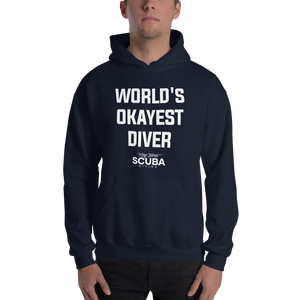 World's Okayest Diver Unisex Hoodie