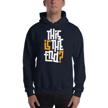 IS/THIS IS THE END? White Yellow Unisex Hoodie