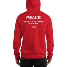 Freedom is the oxygen of the soul Unisex Hoodie