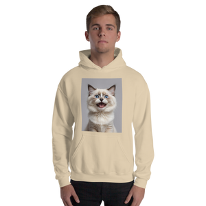 Ragdoll Kitten Unisex Hoodie Front Print