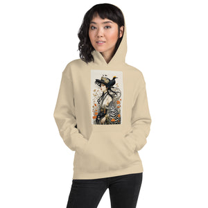 Mrs. Flora and Fauna Unisex Hoodie Front Print