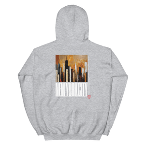 NYC Landscape Painting Unisex Hoodie