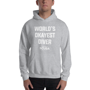 World's Okayest Diver Unisex Hoodie