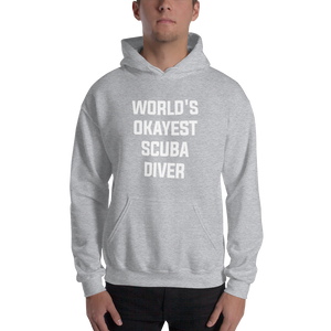 World's Okayest Scuba Diver Unisex Hoodie