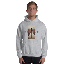 Believe Unisex Hoodie Front Print