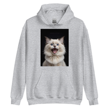 Angry Ragdoll Kitten Unisex Hoodie Front Print