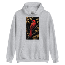 Red Bird Unisex Hoodie Front Print