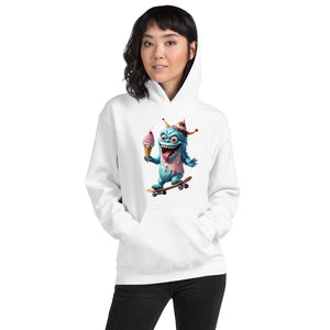 Ice Cream Monster Unisex Hoodie