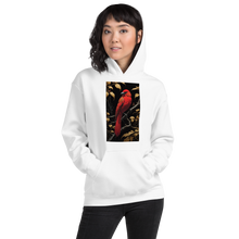 Red Bird Unisex Hoodie Front Print