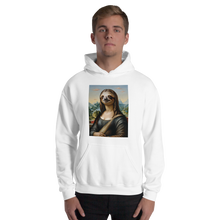 Monalisloth Unisex Hoodie Front Print