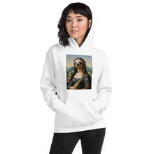 Monalisloth Unisex Hoodie Front Print