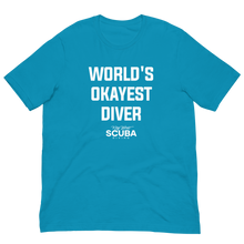 World's Okayest Diver Short-Sleeve Unisex T-Shirt