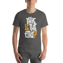 IS/THIS IS THE END? White Yellow Short-Sleeve Unisex T-Shirt