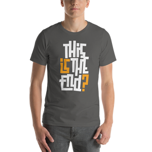 IS/THIS IS THE END? White Yellow Short-Sleeve Unisex T-Shirt