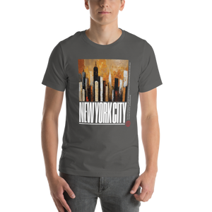 NYC Landscape Painting Unisex T-shirt Front Print