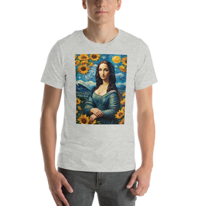 Monalisa Painting in Van Gogh Style Unisex T-shirt