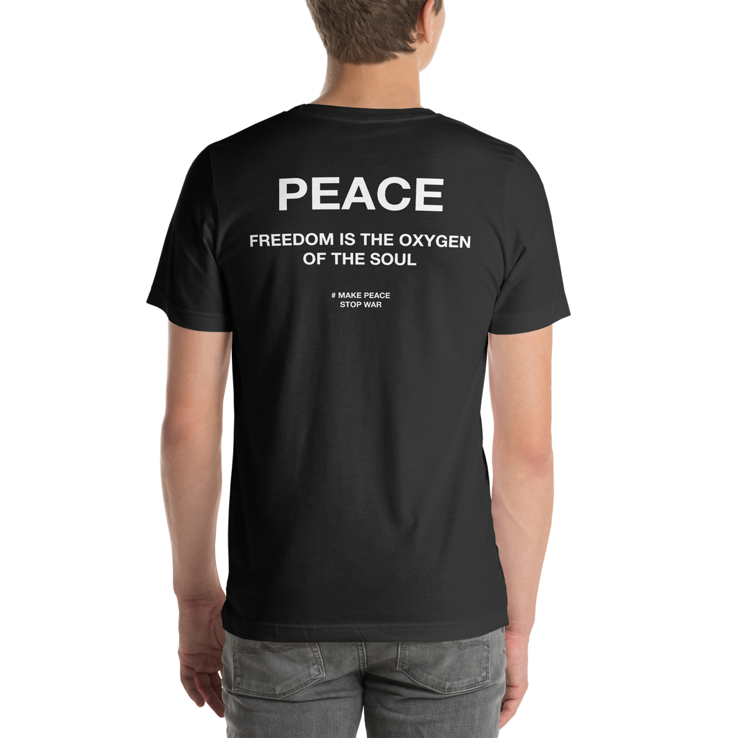 Freedom is the oxygen of the soul Short-Sleeve Unisex T-Shirt