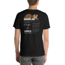 Gold Bengal Cat Unisex T-shirt Front