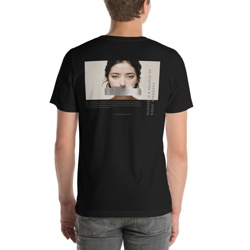 Silence Lao Tzu Unisex T-shirt