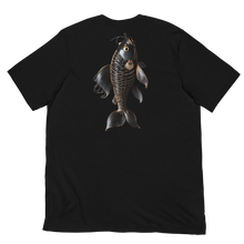 Minimalism Copperplate Art Fish Back Print Unisex T-shirt