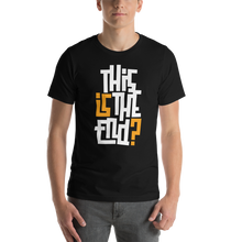 IS/THIS IS THE END? White Yellow Short-Sleeve Unisex T-Shirt