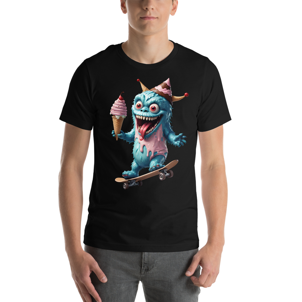 Ice Cream Monster Short-Sleeve Unisex T-Shirt