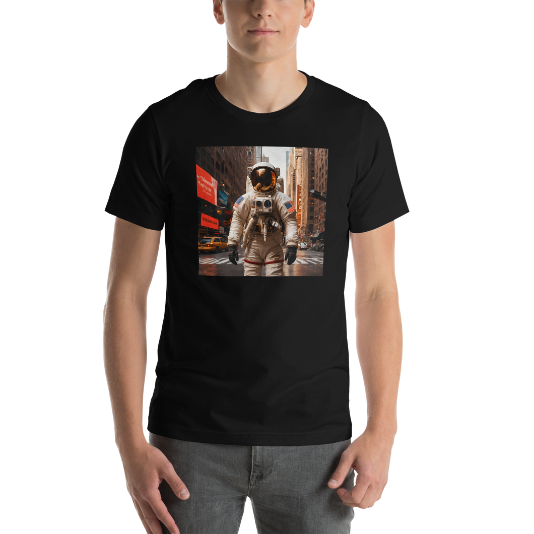 Astronout in the City Unisex T-shirt