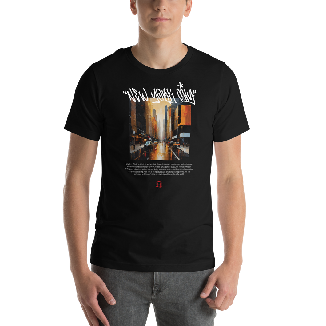 New York City Painting Unisex T-shirt Front Print