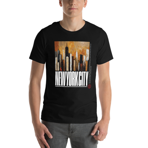 NYC Landscape Painting Unisex T-shirt Front Print