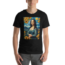 Monalisa Painting in Van Gogh Style Unisex T-shirt