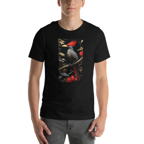 Beauty Tropical Bird Unisex T-shirt Front Print