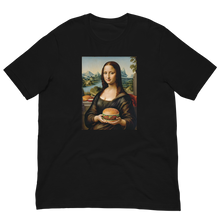 Monalisa Burger Unisex T-shirt Front Print