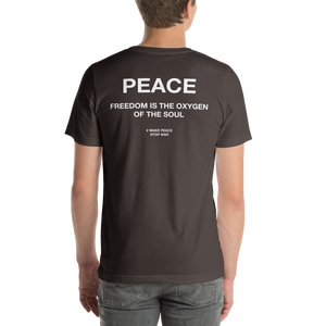 Freedom is the oxygen of the soul Short-Sleeve Unisex T-Shirt