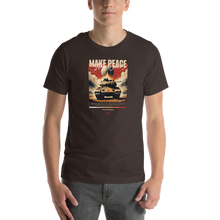 Make Peace Stop War Tank Unisex T-shirt Front Print