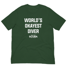 World's Okayest Diver Short-Sleeve Unisex T-Shirt