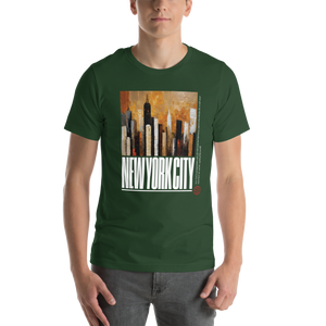 NYC Landscape Painting Unisex T-shirt Front Print