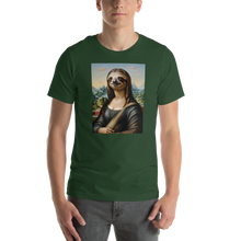 Monalisloth Unisex T-shirt Front Print