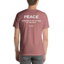 Freedom is the oxygen of the soul Short-Sleeve Unisex T-Shirt