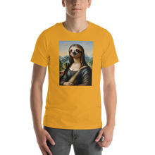 Monalisloth Unisex T-shirt Front Print