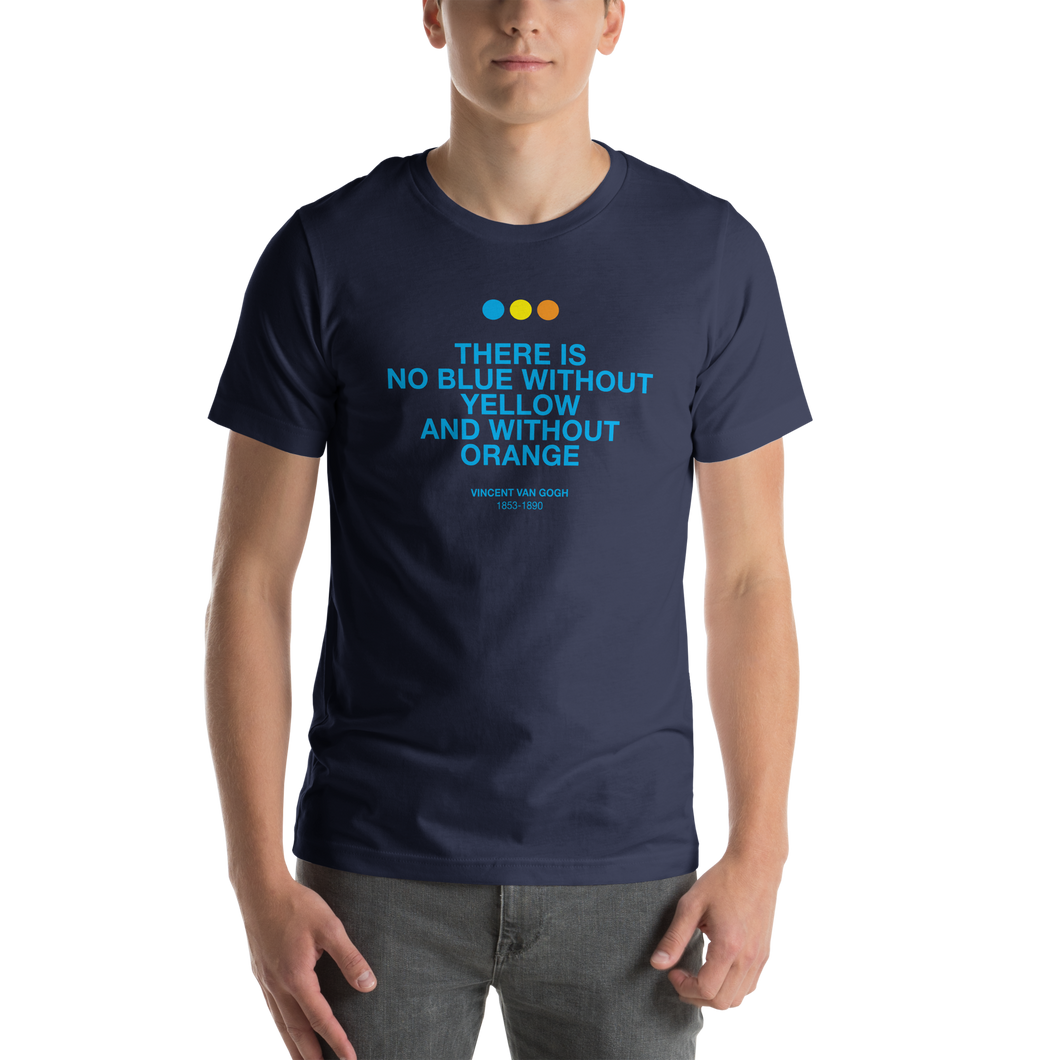 There is No Blue Short-Sleeve Unisex T-Shirt