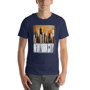 NYC Landscape Painting Unisex T-shirt Front Print