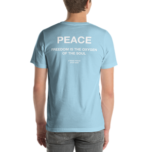 Freedom is the oxygen of the soul Short-Sleeve Unisex T-Shirt