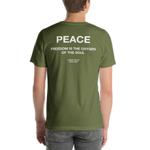 Freedom is the oxygen of the soul Short-Sleeve Unisex T-Shirt