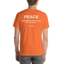 Freedom is the oxygen of the soul Short-Sleeve Unisex T-Shirt