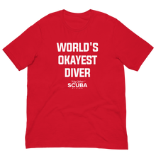 World's Okayest Diver Short-Sleeve Unisex T-Shirt